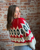 Naveen Nordic Sweater-Long Sleeves-She & Sky-The Funky Zebra Ames, Women's Fashion Boutique in Ames, Iowa