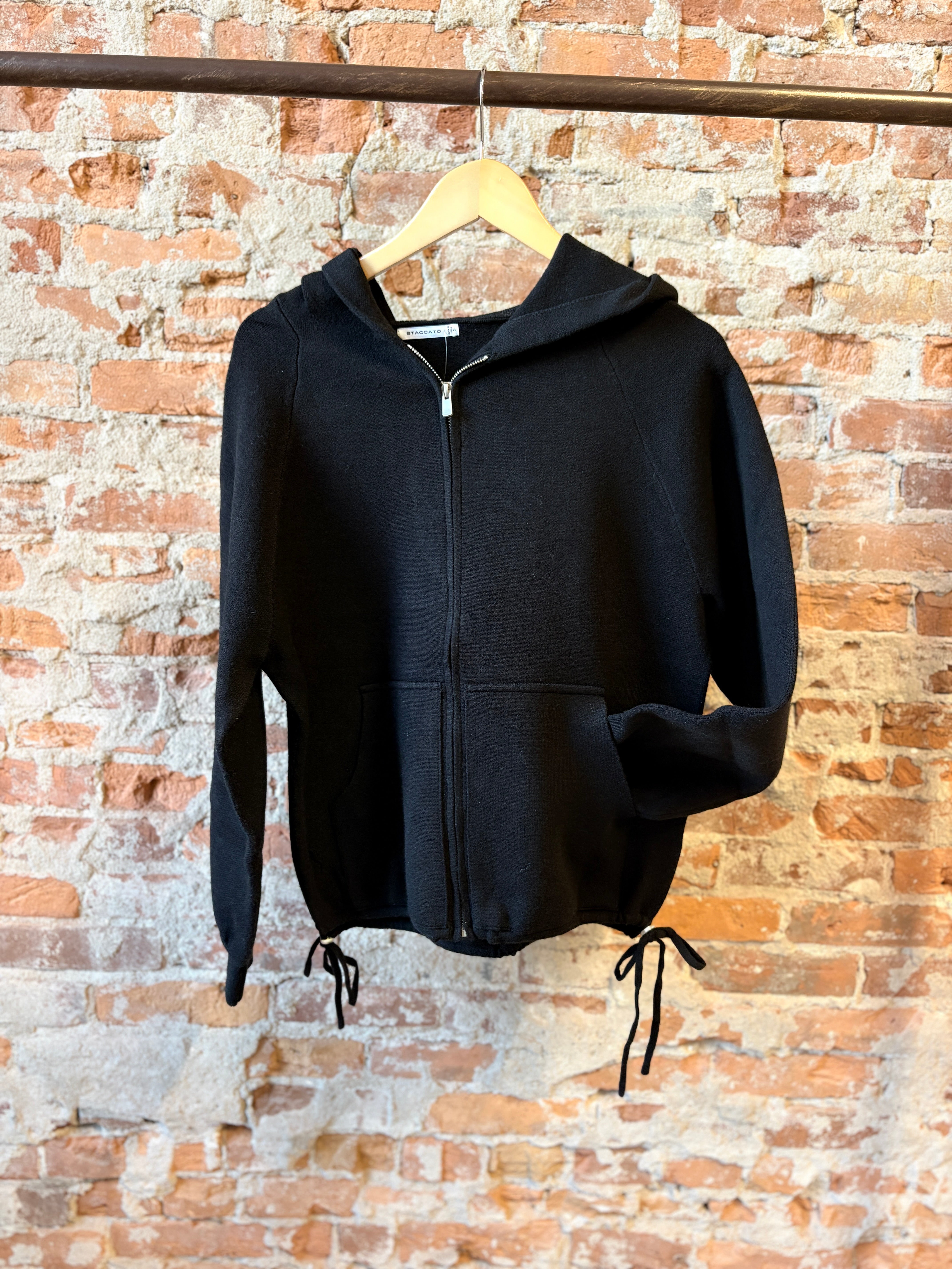 Jeanie Zip Up-Outerwear-Staccato-The Funky Zebra Ames, Women's Fashion Boutique in Ames, Iowa