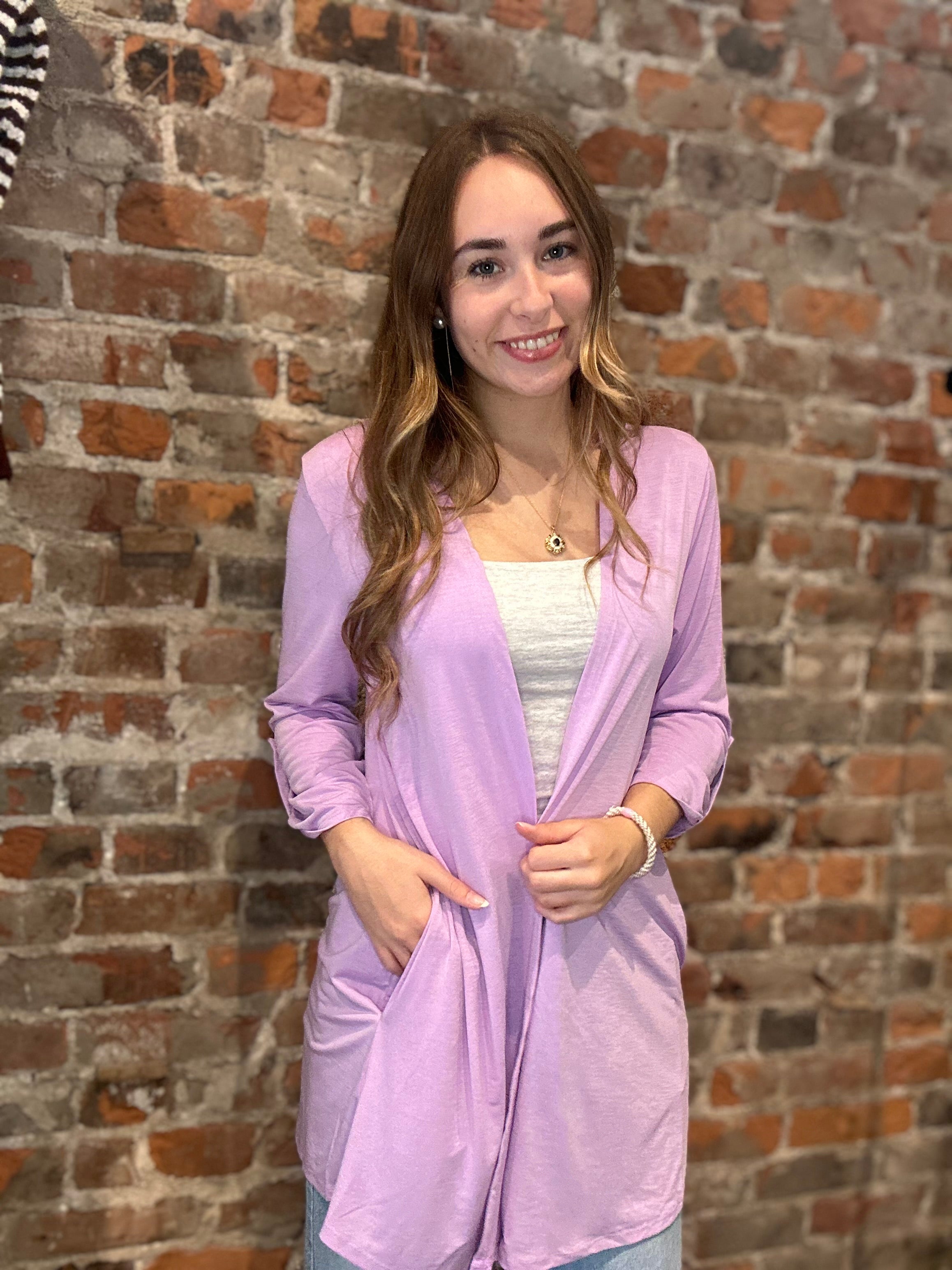 MVB Orchid Cardigan-Nellie & Dani Style House-The Funky Zebra Ames, Women's Fashion Boutique in Ames, Iowa