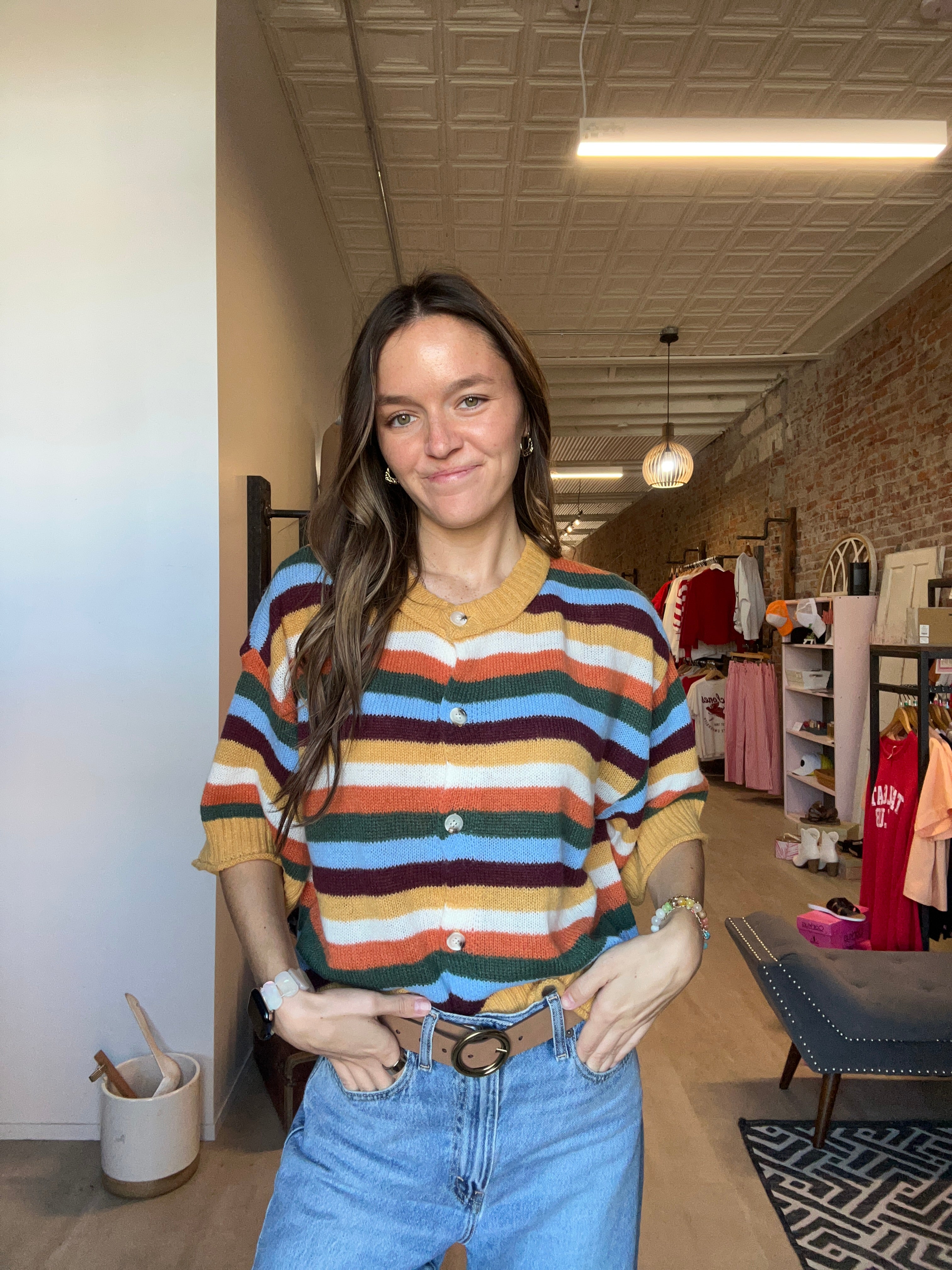 Quiet Weekend Wool Blend Cardigan-apparel-in february-The Funky Zebra Ames, Women's Fashion Boutique in Ames, Iowa