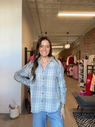 Darlene Striped Button Down-Long Sleeves-in february-The Funky Zebra Ames, Women's Fashion Boutique in Ames, Iowa