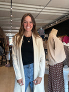 Erica Open Knit Cardigan-apparel-Pinch-The Funky Zebra Ames, Women's Fashion Boutique in Ames, Iowa