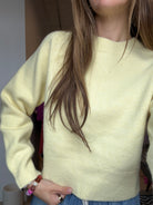Molly Thick Rib Detailed Sweater-Long Sleeves-Molly Bracken-The Funky Zebra Ames, Women's Fashion Boutique in Ames, Iowa