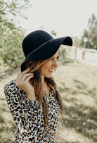 MN Black Wool Hat-Hats-The Funky Zebra Ames-The Funky Zebra Ames, Women's Fashion Boutique in Ames, Iowa