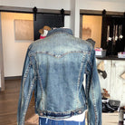 MN Dark Wash Denim Jacket-Jackets-The Funky Zebra Ames-The Funky Zebra Ames, Women's Fashion Boutique in Ames, Iowa